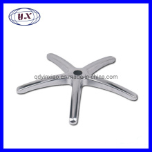 Quality Furniture Hardware Accessories Die Casting Aluminum Alloy Sofa Legs Chair Bases for Office Parts